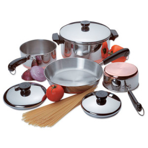 Revere Ware Pots and Pans