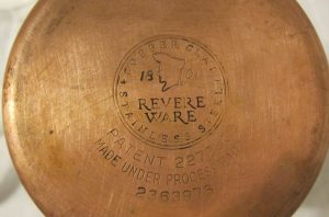 identify vintage revere ware