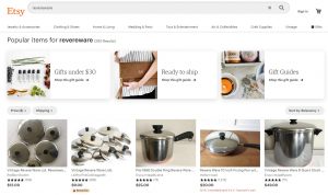 Revere Ware at Etsy